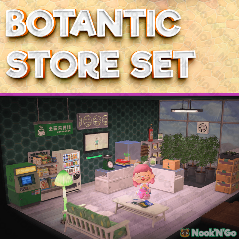 Botanical Store Set