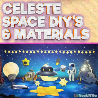 Celeste Space DIY's and Materials