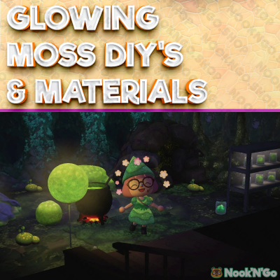 Glowing Moss Materials &amp; DIY Set