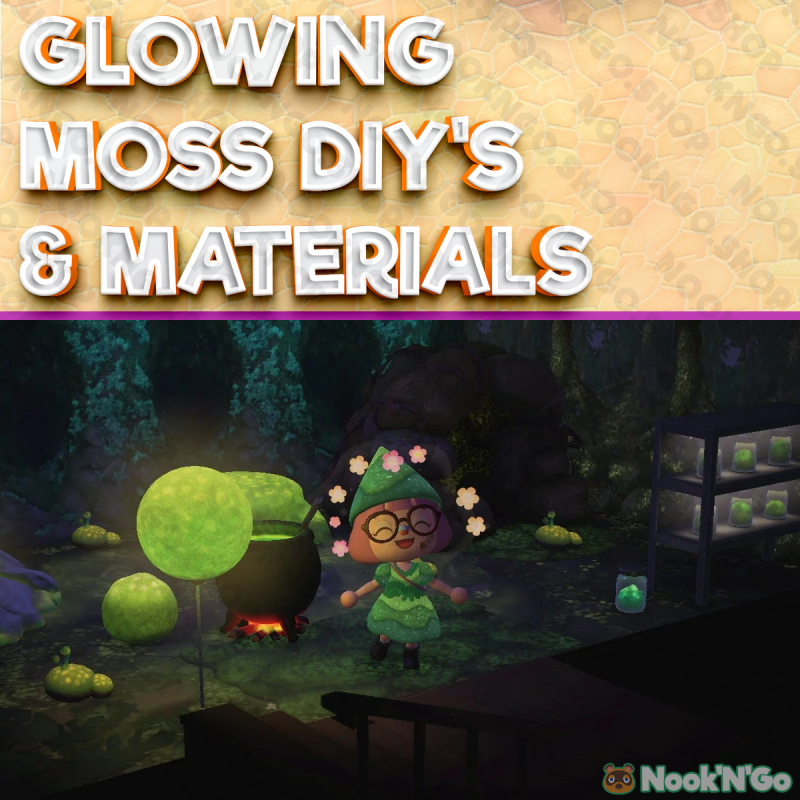 Glowing Moss Materials &amp; DIY Set