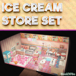 Ice Cream Shop Set