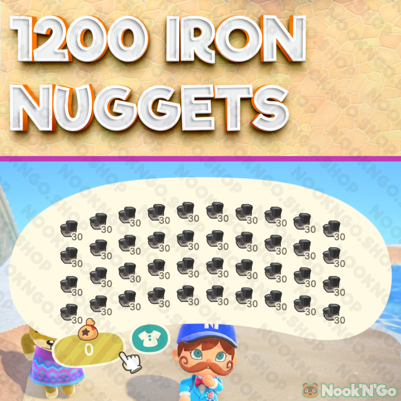 1200 Iron Nuggets