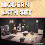 Modern Bathroom Set