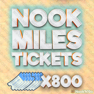 800 Nook Miles Tickets