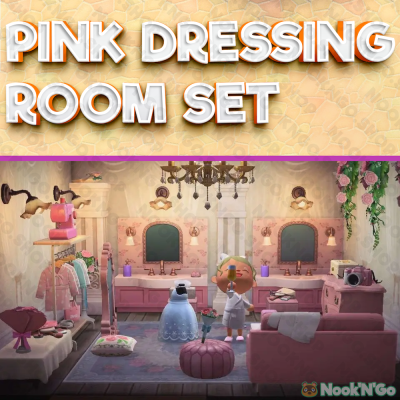 Pink Dressing Room Set