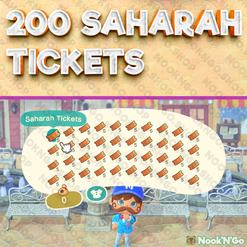 200 Saharah Tickets