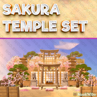 Sakura Temple Set