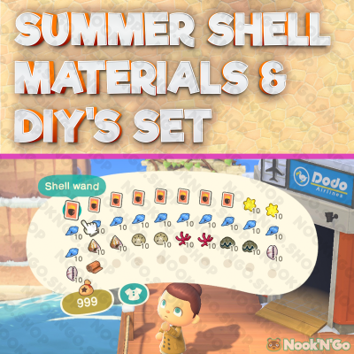 Summer Shell DIY's and Materials