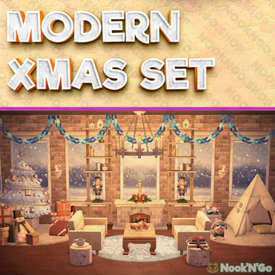 Modern Xmas Room Set